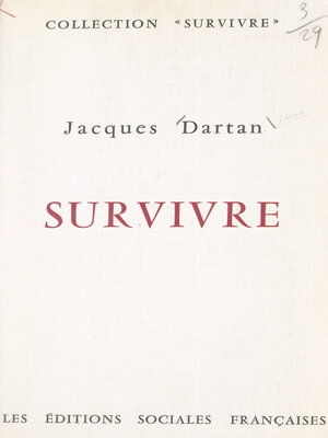 cover image of Survivre